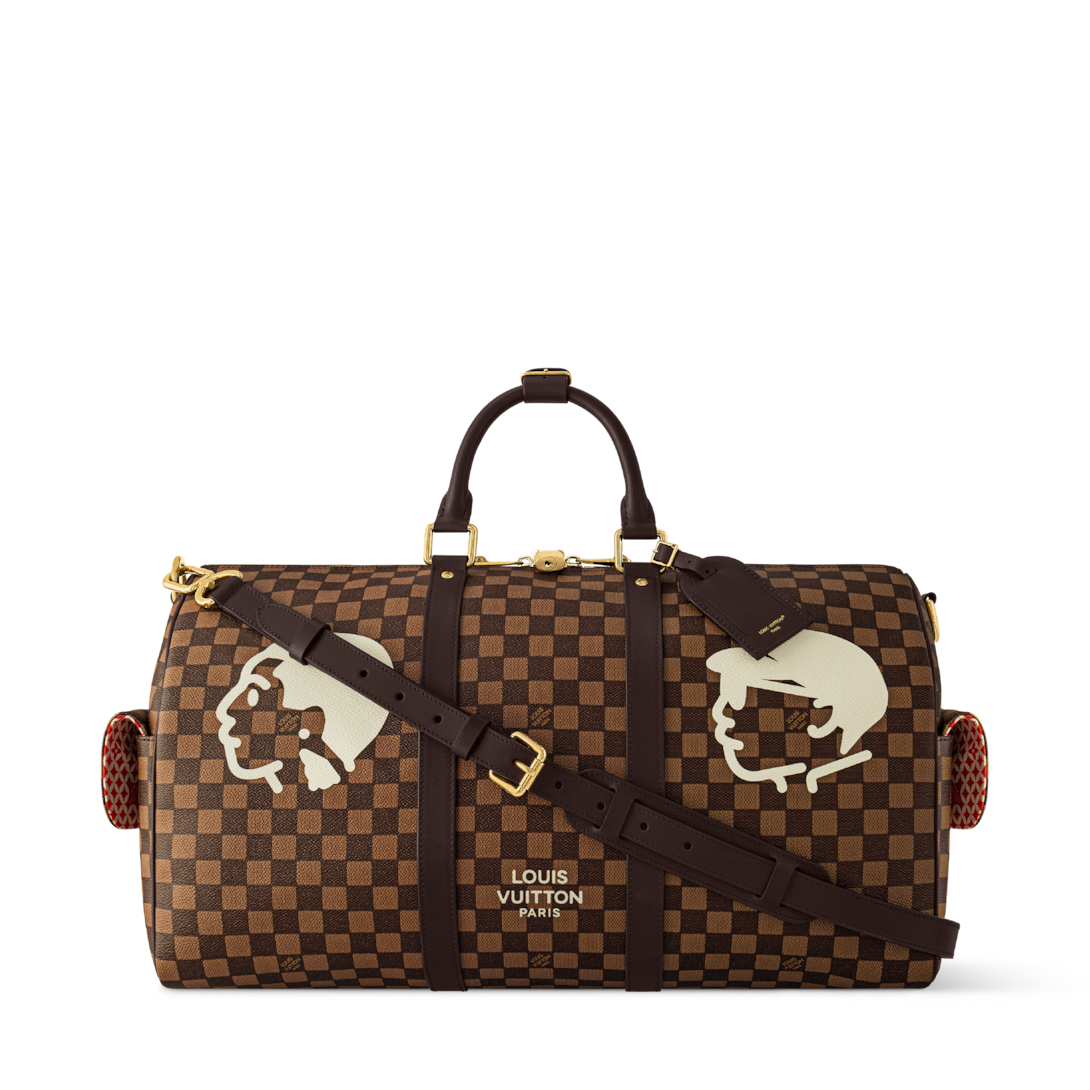 Keepall Bandoulière 50 Damier Ebene - Bags and Small Leather Goods